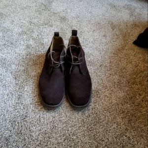 Lithtly used size 12D pair of G.H. Bass & Co. brown chukkah boots